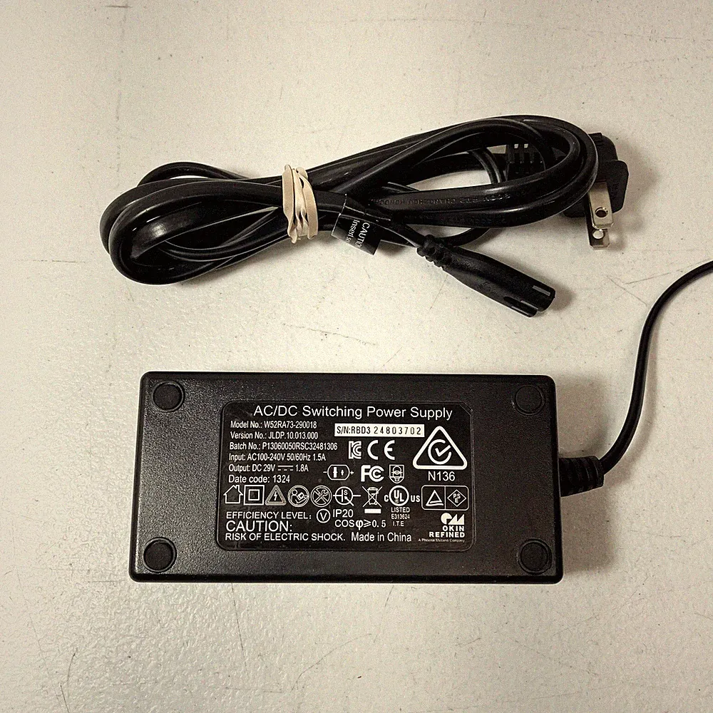 OEM Power Recliner Lift Chair AC DC Adapter Output W52RA73-290018 29V2A